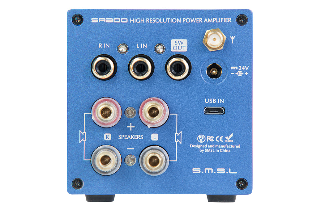 S.M.S.L. SA300 - HiFi Bluetooth Digital Amplifier – The Audio Cave