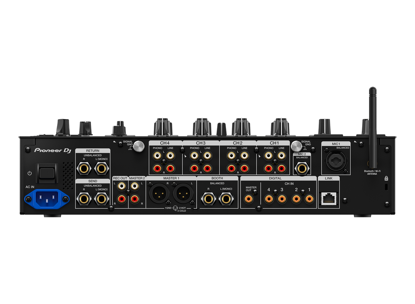 Pioneer DJM A9  - 4 Channel Professional DJ mixer with Beat FX - Fully Digital