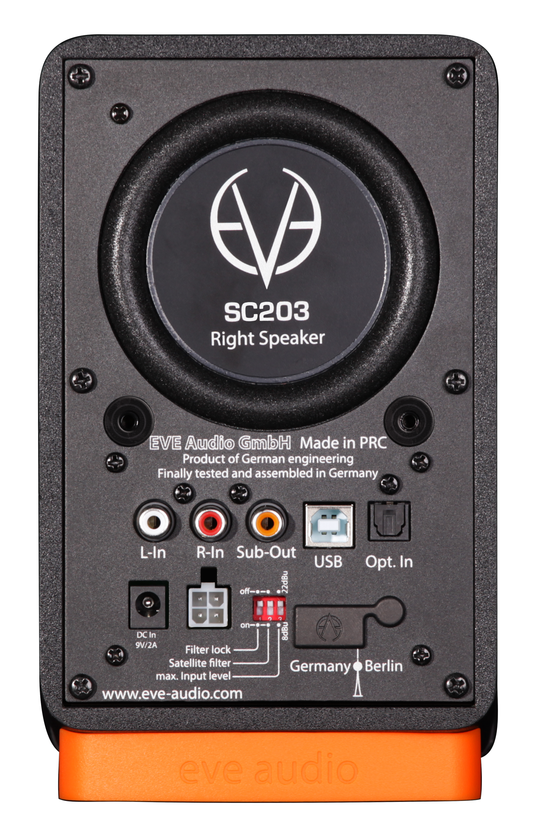 EVE Audio - SC 203 - Desktop Monitors (Master Slave Pair) – The