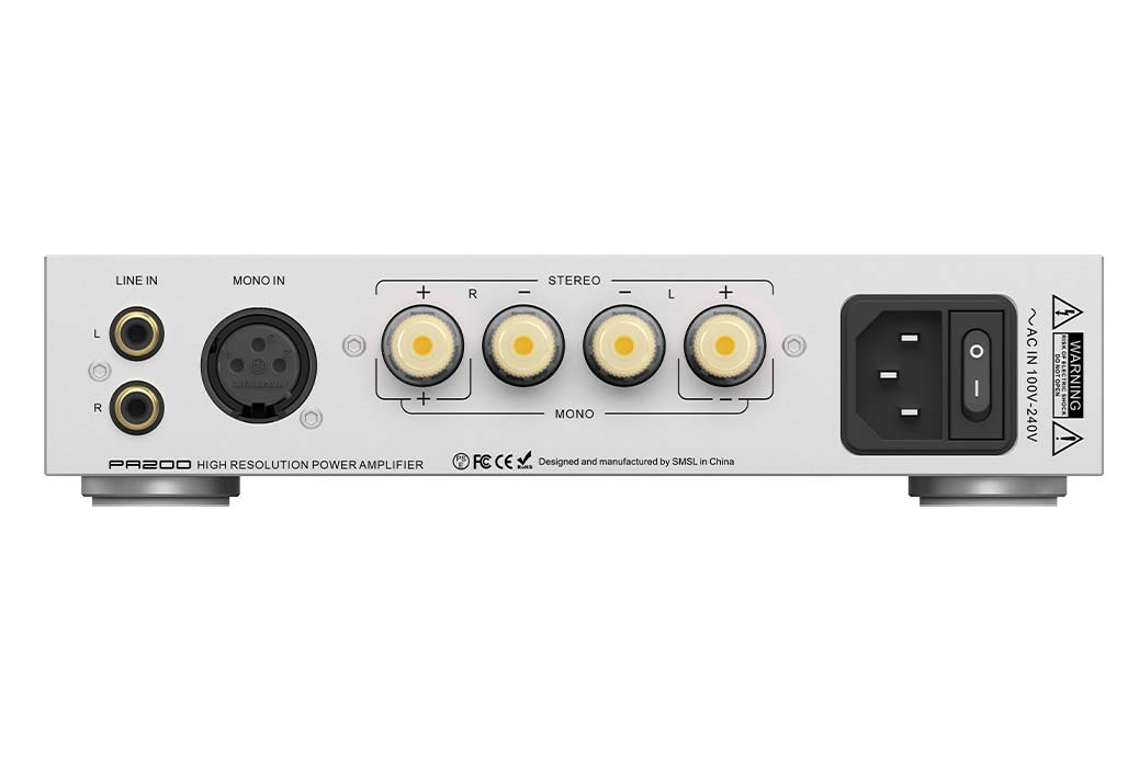 SMSL PA 200 — GaN FET Power Amplifier