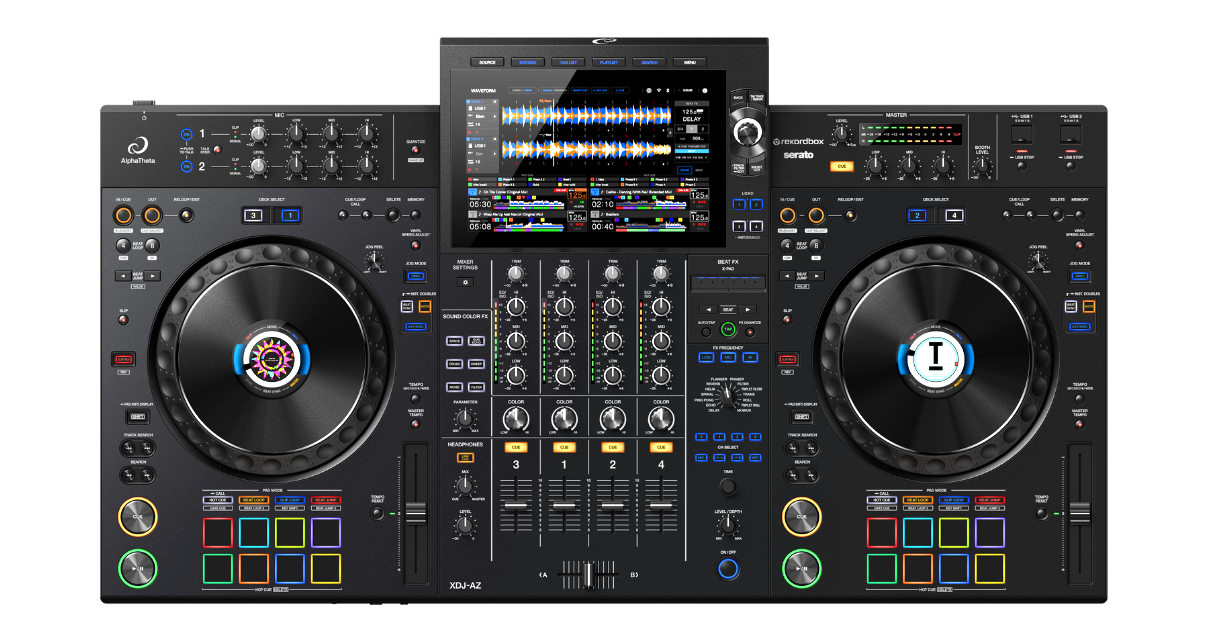 Pioneer DJ / AlphaTheta XDJ-AZ - 4 Channel Professional All-In-One DJ System
